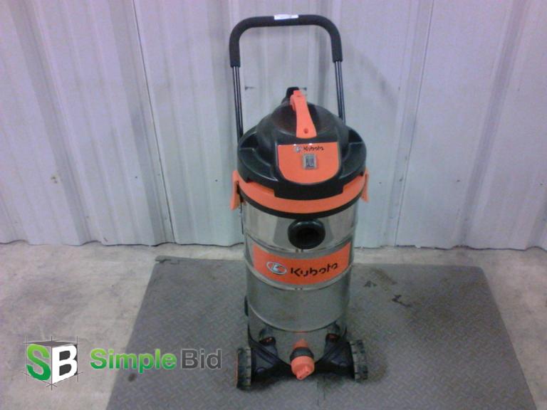 SimpleBid Inc. Kubota 12 gallon, 6 horsepower...