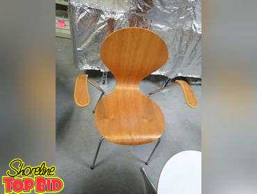 Danish Phoenix Bentwood Arm Chair, Excellent Condition, Made in Denmark