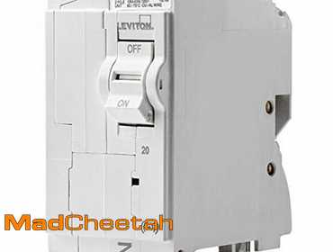 Leviton 20A 1-Pole Plug-On AFCI/GFCI Branch Circuit Breaker