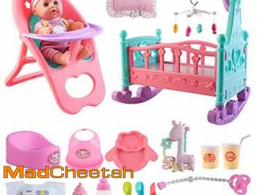 MadCheetah.com | deAO 12Ã¢â ¬Â Baby Doll Play Set...
