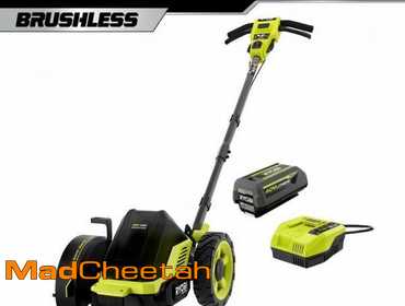 RYOBI 40V HP Brushless 9 in. Cordless Edger with 4.0 Ah Battery and Charger RY40760 - UNUSED...