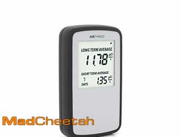 Airthings Corentium Home Radon Detector 223 Portable, Lightweight, Easy-to-Use, (3) AAA Battery...