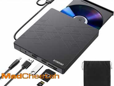 MadCheetah.com | ORIGBELIE External DVD Drive, CD...