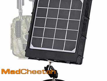 TKKOK Trail Camera Solar Power Panel 8000mAh 3W Supporting 12V 9V 6V for All 3G 4G Hunting Game...