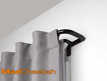 Umbra Twilight Double Curtain Rod Set Ã¢â¬â Wrap Around Design Ideal for Blackout or Room...