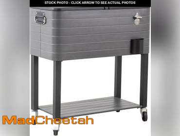 MadCheetah.com | Stylewell 80 Qt. Gray Woodgrain...