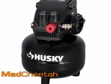 Husky 3 Gal. 120PSI Portable Electric Pancake Air Compressor 0210342A - UNUSED Condition: Open...
