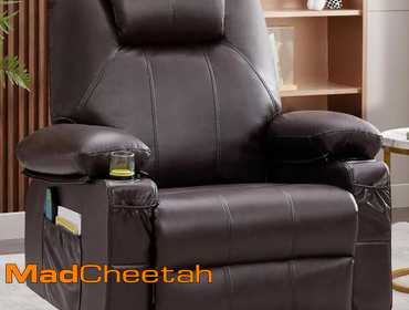 Weture Swivel Rocker Recliner Chair with Heat and Massage, 360 Degree Swivel Rocking Single Sofa...