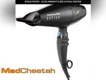 BaBylissPRO Hair Dryer, Nano Titanium Rapido 2000-Watt Blow Dryer, Hair Styling & Appliances,...