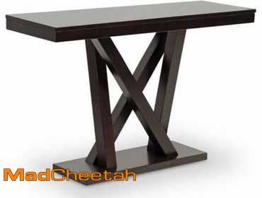 Everdon Modern Sofa Table Dark Brown - Baxton Studio - UNUSED Condition: Open Box - Like...
