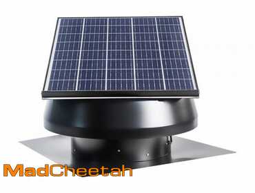 Maxx Air, 1280 CFM Solar Roof Attic Fan with 50W Panel, Air Delivery 1280 cfm - UNUSED Condition:...