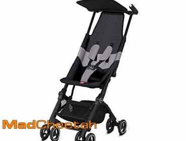 gb Pockit Air All Terrain Ultra Compact Lightweight Travel Stroller with Breathable Fabric in...