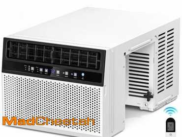 Antarctic Star 10,000 BTU U-Shaped Window Air Conditioner Unit Cools up to 450 Sq.Ft. with 6...
