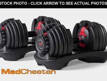 BowFlex SelectTech 552 Adjustable Dumbbells - UNUSED Condition: Brand New - Bad BoxSHIPPING QUOTE...