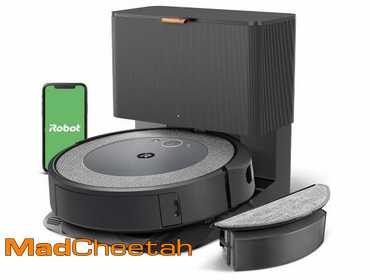 iRobot Roomba Combo i5+ Self-Emptying Robot Vacuum and Mop, Clean by Room with Smart Mapping,...