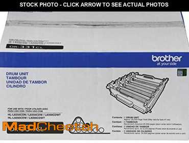 Brother DR331CL Replacement-Drum Unit Set for HL-L8250, HL-L8350, MFC-L8600, MFC-L8850 Printers...