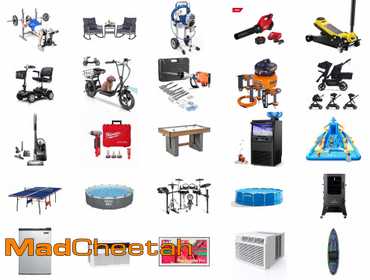 MadCheetah Sturgis - Overstock, Returns - Baby, Home, Tools & Home Improvement, Furniture, Health & Beauty, Electronics, Kitchen, Computers, Toys, Sports and More! - July 31, 2025