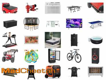MadCheetah Holland - Overstock, Returns - Home Furnishings, Sports Equipment, Tools and Home Improvement - July 10, 2025