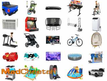 MadCheetah Holland - Overstock, Returns - Home Furnishings, Sports Equipment, Tools and Home Improvement - July 31, 2025