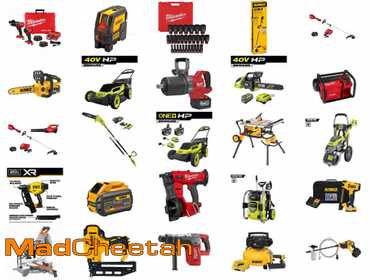MadCheetah Holland SPECIAL EVENT Ry0bi D∈Walt Milwauk∈∈ - Tools Blowout! - August 12, 2025