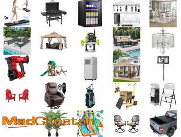 MadCheetah Sturgis - Overstock, Returns - Baby, Home, Tools & Home Improvement, Furniture, Health & Beauty, Electronics, Kitchen, Computers, Toys, Sports and More! - August 14, 2025
