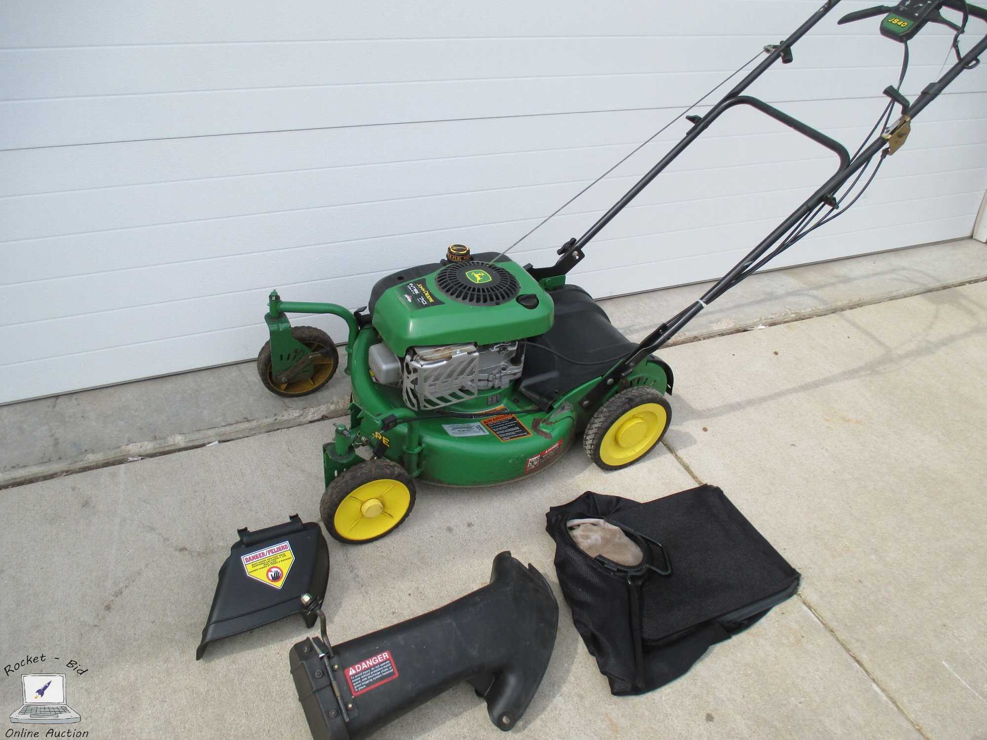 John deere discount js40 mower reviews